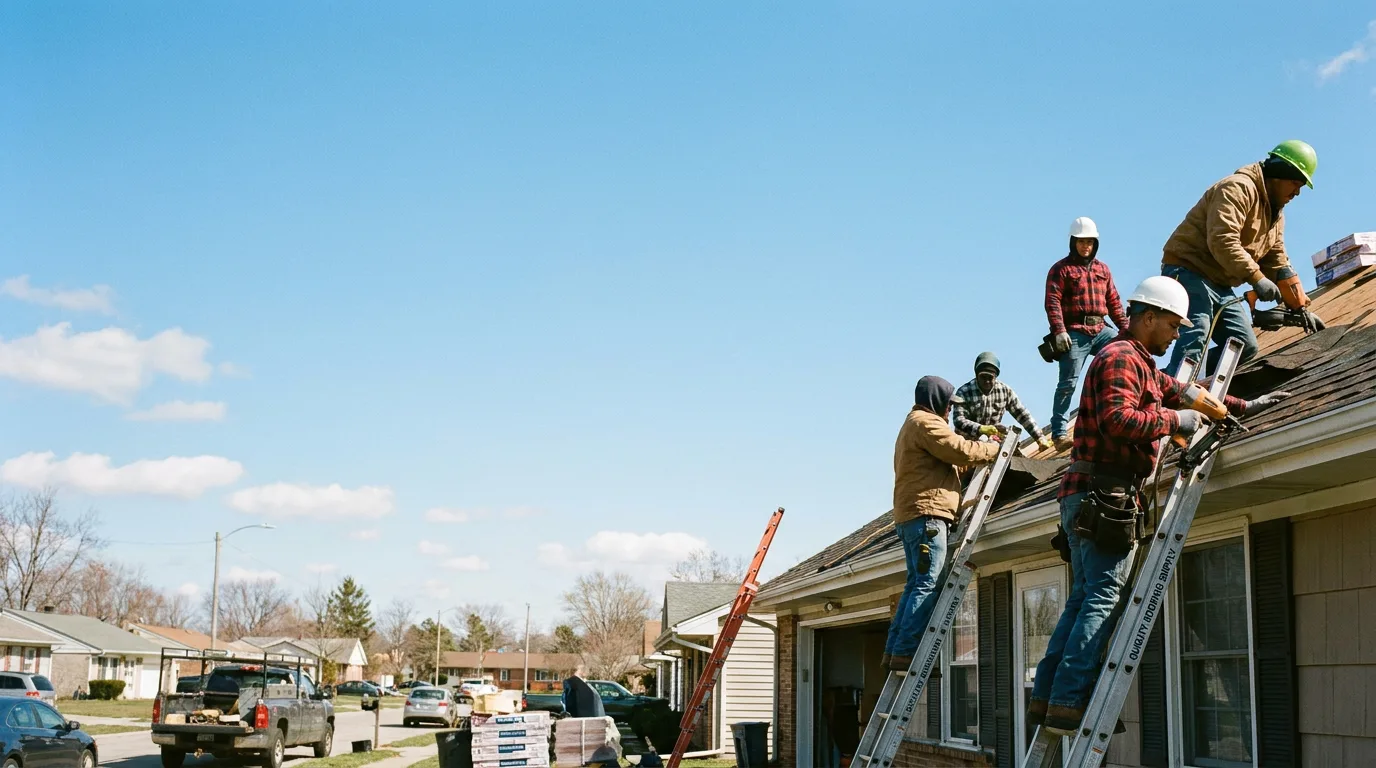 Roofing in Sterling Heights, MI near me